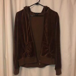 Brown track suit set